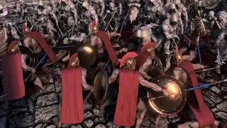 Spartans Persians & Romans vs Skeletons Orcs & Wildmen  Ultimate Epic Battle Simulator  UEBS