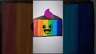 🍰+🌈 satisfying creative art #satisfying #creative #art