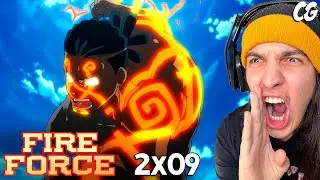 QUE ANIMA&Ccedil;&Atilde;O &Eacute;PICA!! OGUN VS DEM&Ocirc;NIO INFERNAL! - React Fire Force EP 9 Temporada 2