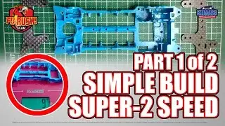 ミニ四駆 (PART 1 of 2) BUILD Mudah TAMIYA SPEED STO Super 2 (Simple Build Speed Machine)