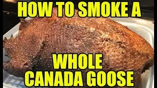 How to smoke a whole Canada goose