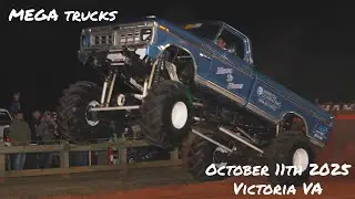 Wheel Standing MEGA Trucks Saturday Night in Victoria Virginia 2025