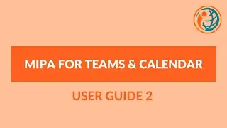MIPA for Teams | User Guide 2 | Outlook ToDo | Calendar