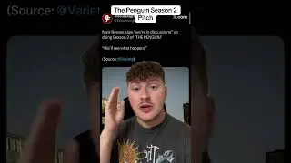 Good luck beating that pitch #thepenguin #mattreeves #dcuniverse #dccomics #spacemancinema