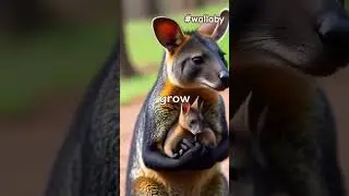 Swamp Wallaby:  Permanently pregnant throughout its life #facts #animal #wildlife #nature