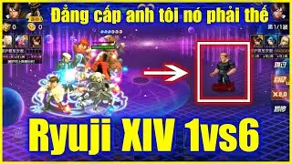 KOF -  Ryuji XIV 1vs6 ..A ơi, xin a đừng mạnh thế nữa, ko ae lại bỏ game hết mất th&ocirc;i... 😱(山崎竜二)