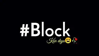Block Kar diya 😫 | Very Sad Heart Touching Shayari | Sad Hindi Shayari by Umang !