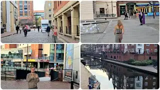 Oozells street Birmingham | Central square, Birmingham cannal old line and Utilita Arena Birmingham 