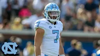 UNC QB Sam Howell Shreds The Georgia Tech Secondary