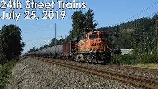Novus Locus - BNSF Seattle Sub at 24th Street in Sumner, July 25th, 2019