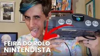 CA&Ccedil;ADA GAMER NA FEIRA DO ROLO: VLOG PELO CENTRO DO RIO | NINTENDO 64 | COLECION&Aacute;VEIS DE POK&Eacute;MON