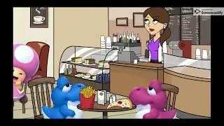 Boomerang Bro Bullies Baby Yoshi/Suspended/Grounded