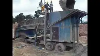 Ghana Gold Series - Large Trommel Opertaion