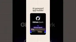 Github Spark: Build entire application just with single click