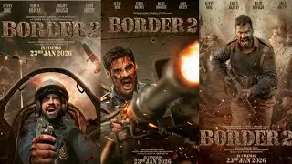 Border 2 Official Trailer Review 🔥 Sunny Deol's Deshbhakti Avatar | Film India 40 🇮🇳