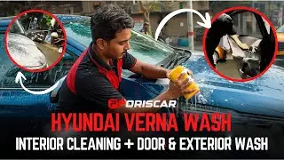 Full Car Cleaning at Home | Interior Cleaning + Door & Exterior Wash | We bring our own water