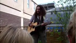 Pirate Joe at the Truro Library Community Garden - 2nd June 2012