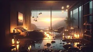 Dawn Study Glow - Lo-fi Piano and Soft Rain for Focus