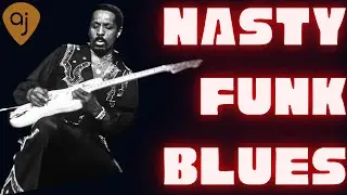 🎸Nasty Funk Blues Jam in E | Funky Guitar Backing Track