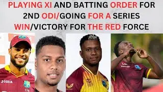 West Indies vs England 2nd ODI, pre-game talk/Tion Webster scores 95*