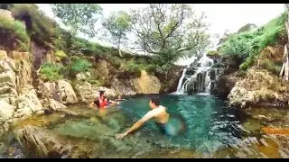 kanhati Garden waterfall - Soon Valley ڈوب مت جانا