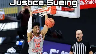 Justice Sueing 2021-2022 highlights | Ohio State SF regular season highlights