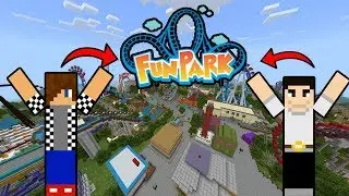 NAV&Scaron;T&Iacute;VILI JSME NEJV&Iacute;CE EPICK&Yacute; ZABAVN&Iacute; PARK V MINECRAFTU 🎠🎡🎢 ??!! | BAUCHYČ & MCCITRON