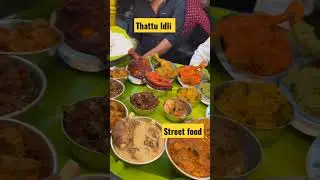 Thattu Idli#streetfood #foodie #youtubeshorts #shortvideo #shorts #short