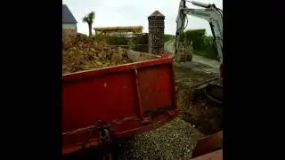 Creuse pour un potail.