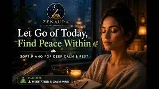 I Just Needed Silence Tonight… | Soft Piano for Deep Calm & Letting Go | ZenAura channel