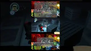 Solomon Grundy & Killer Croc Boss Fight. Part 2 #batmanlego #legobatman #lego #meme #legojoker