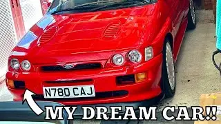 GETTING MY ESCORT COSWORTH RUNNING FOR THE NEXT OWNER!!