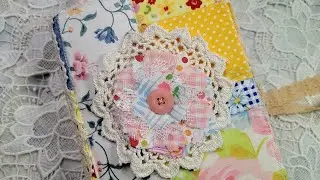 Quilt Journal  with Patchwork Cover #myporchprints