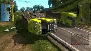 Compilation of Funny Moments in ETS2