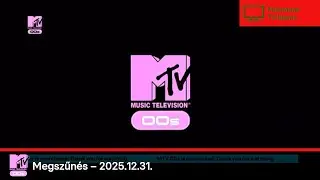 MTV 00s (Europe) megszűnése - 2025.12.31. 4:00