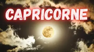 CAPRICORNE 😍Wow ! Quelqu'un vous veut vraiment, c'est son nom!