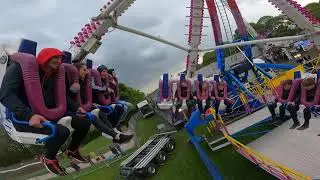 Devil Rock at Leed Thunder Theme Park on ride POV.