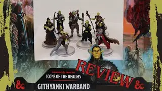 Icons of the Realms: Githyanki war band review!!!