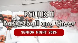 PSL High Cheer and Basketball Senior Night 2026