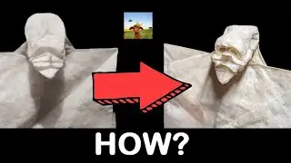 LEVEL UP YOUR ORIGAMI SHAPING (Full Tutorial - Self Made Man)