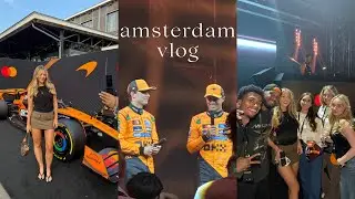 AMSTERDAM WITH MCLAREN AND MASTERCARD - mini vlog