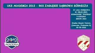 Uks Akademia 2012 - RKS Zagłębie Dąbrowa Górnicza