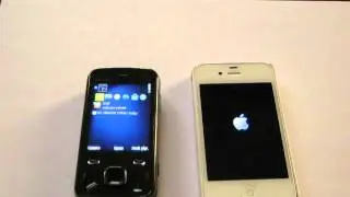 boot speed nokia n86 vs apple iphone 4