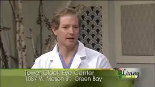 Dr. Tyson Schwiesow discusses cataracts and the lead up to surgery on Fox 11's Living with Amy show