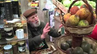 What are Santa, Elf and Reindeer doing in a typical Roman Market?