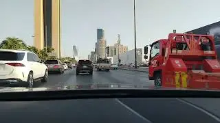 Traffic Jams in The City of Riyadh King Fahd Road