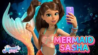 Sasha: the trendiest MERMAID in the ocean! 🤳✨ | Mermaid Magic