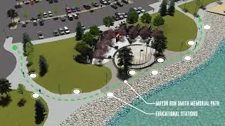 Nevada Veterans Memorial Plaza 3d Rendering 2021