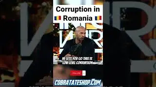 The levels of corruption in Romania 🇷🇴 Andrew Tate