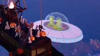 Fortnite &mdash;&nbsp;Investigate the Mysterious Anomaly Guide (Kang and Kodos & Simpsons Treehouse Location)